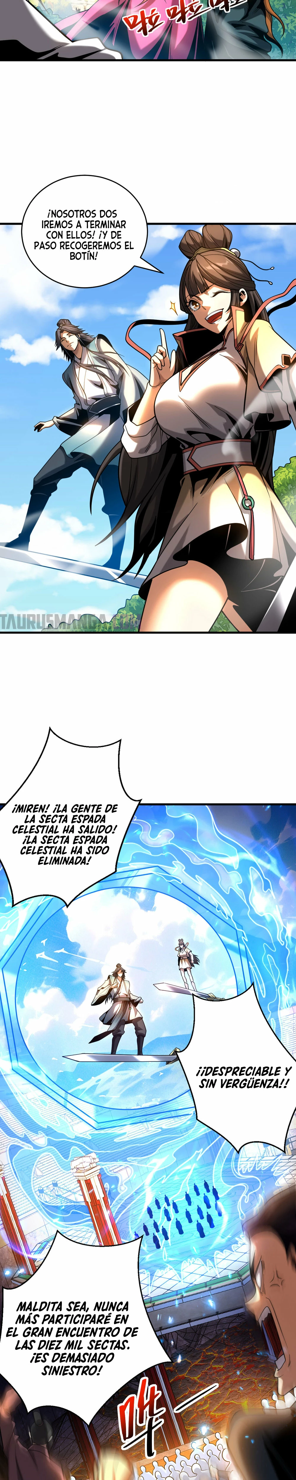 Mientras mis discípulas se matan, yo me relajo! > Capitulo 62 > Page 61